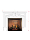 Dracme Cast Stone Mantel