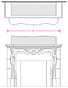 Dracme Cast Stone Mantel