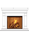 Dracme Cast Stone Mantel