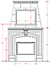 Dracme Cast Stone Mantel