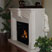 Elizabeth Cast Stone Cabinet Mantel