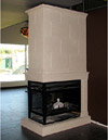 Dracme Cast Stone Mantel