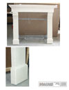 Dracme Cast Stone Mantel