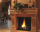 Dracme Cast Stone Mantel