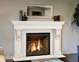 Dracme Cast Stone Mantel