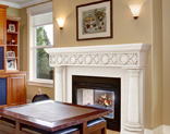 Dracme Cast Stone Mantel