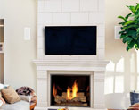 Dracme Cast Stone Mantel