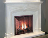 Dracme Cast Stone Mantel