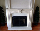 Dracme Cast Stone Mantel