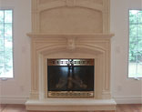 Dracme Cast Stone Mantel