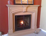 Dracme Cast Stone Mantel