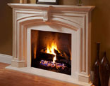 Dracme Cast Stone Mantel