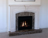 Dracme Cast Stone Mantel