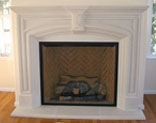 Dracme Cast Stone Mantel