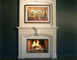 Dracme Cast Stone Mantel