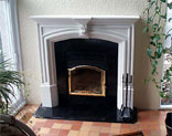 Dracme Cast Stone Mantel