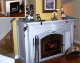 Dracme Cast Stone Mantel