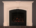 Dracme Cast Stone Mantel