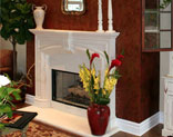 Dracme Cast Stone Mantel