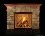 Dracme Cast Stone Mantel