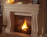 Dracme Cast Stone Mantel