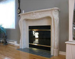 Dracme Cast Stone Mantel