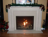 Dracme Cast Stone Mantel