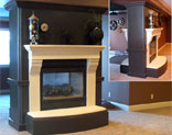 Dracme Cast Stone Mantel