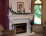 Dracme Cast Stone Mantel