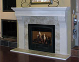 Dracme Cast Stone Mantel