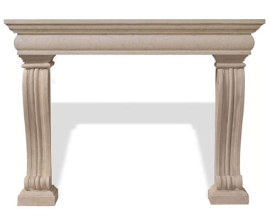 Alexandra Cast Stone Mantel