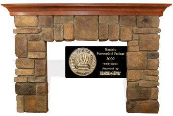 Elk Ridge Cast Stone Mantel