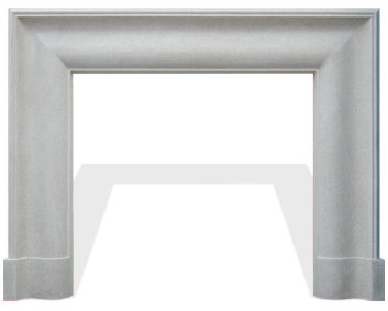 New-Yorker Cast Stone Mantel