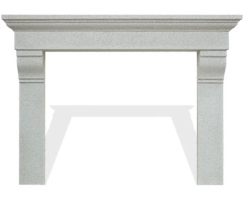 Provencial Cast Stone Mantel